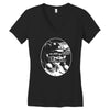 god save the quinn Women's V-Neck T-Shirt