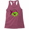 raph   tmnt facemelt Racerback Tank