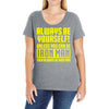 always be yourself unless you can be iron man Ladies Curvy T-Shirt