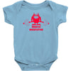 monster weightlifting Baby Bodysuit