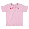 survivor 3 Toddler T-shirt