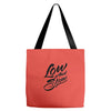 low and slow Tote Bags