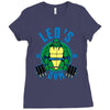 leo's gym Ladies Fitted T-Shirt