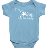 t rex hates push ups Baby Onesie