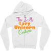 this is my lazy unicorn costume Zipper Hoodie
