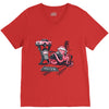 road closed V-Neck Tee