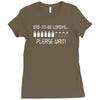 dad to be loading please wait new Ladies Fitted T-Shirt
