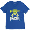 proud engineer dad V-Neck Tee