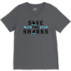 Save The Sharks V-Neck Tee