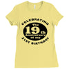 Funny 40th Birthday Ladies Fitted T-Shirt