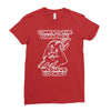 come to the dark side we have cookies funny Ladies Fitted T-Shirt
