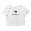 ggoat Crop Top