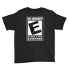 second amendment rated e for everyone Youth Tee