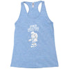 space skeletons in outer space Racerback Tank