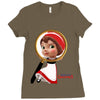 Sherlock Gnomes Ladies Fitted T-Shirt