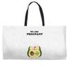 We Are Pregnant Weekender Totes