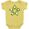 rock paper scissors lizard spock Baby Onesie