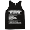 rules for dating my daughter Tank Top