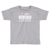 i am sher locked Toddler T-shirt