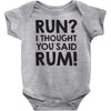 run rum Baby Bodysuit