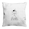 safety goggles Throw Pillow