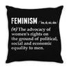 Feminism Noun Throw Pillow