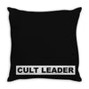 Cult Leader Throw Pillow