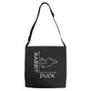 rabbit duck white Adjustable Strap Totes