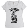 ride or die Women's Triblend Scoop T-shirt