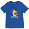 skate face V-Neck Tee