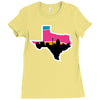 san antonio skyline spurs Ladies Fitted T-Shirt