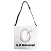 is it Unicorn Adjustable Strap Totes