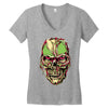 zombie look Women's V-Neck T-Shirt