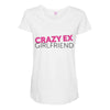 crazy ex girl friend Maternity Scoop Neck T-shirt