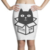 cats love boxes Pencil Skirts
