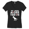 We Need More Teeth Women's V-Neck T-Shirt