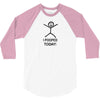 i pooped today 3/4 Sleeve Shirt