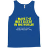 best sister crazy scarry Tank Top