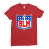 blm! take a knee Ladies Fitted T-Shirt