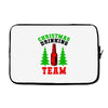 christmas drinking team Laptop sleeve