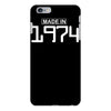 made in 1974 birthday celebration funny retro iPhone 6 Plus/6S Plus Case