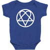 him heartagram new Baby Bodysuit