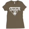 asphyx logo Ladies Fitted T-Shirt