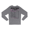 November Girl Facts Sagittarius Long Sleeve Shirts
