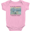 Claude Monet impression Sunrise Baby Bodysuit