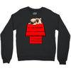 snoopy parody pug w Crewneck Sweatshirt