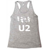 u2 band Racerback Tank