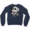 skull hexagon Crewneck Sweatshirt