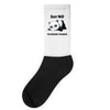 say no to doing things Socks