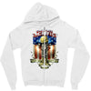 honor their sacrifice war soldier Zipper Hoodie
